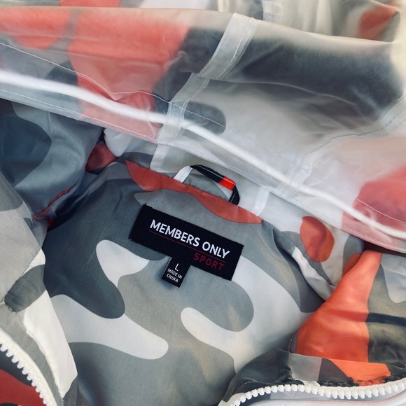 Members Only Translucent Jacket ❤️ - Picture 4 of 4